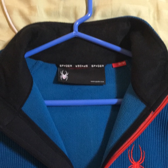 Spyder zip-up sweater/thermal/coat - Picture 6 of 8